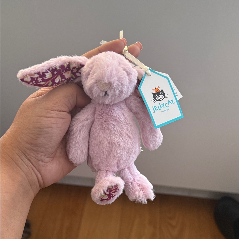 Thistlepop Blossom Bunny Bag Charm